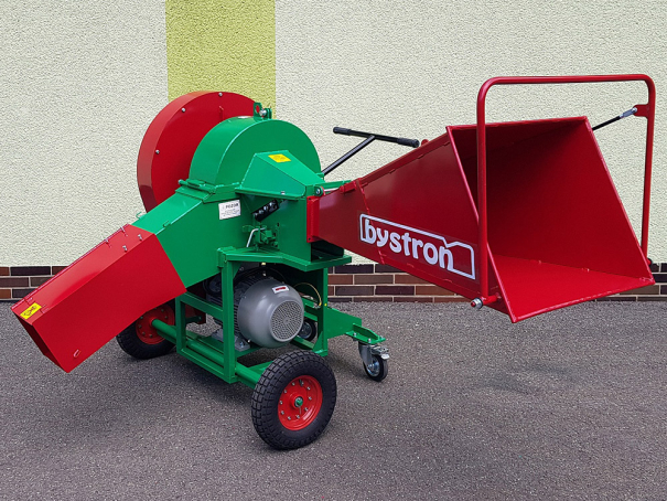 Špalíkovač Bystroň Pirba Longa s elektromotorem 11 kW