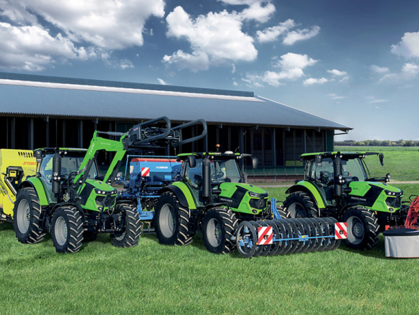 Zemědělské traktory Deutz-Fahr Řada 6 - 6120-6140