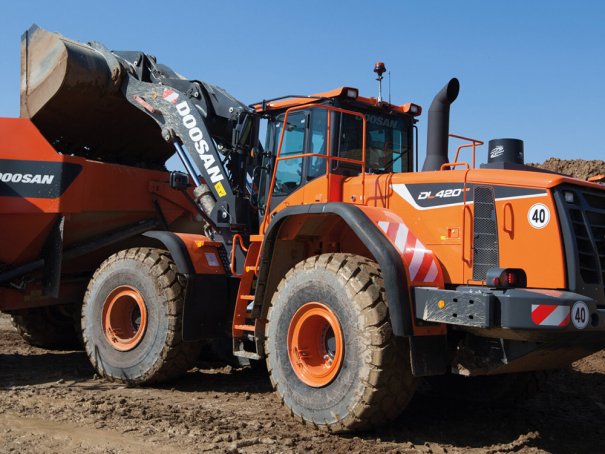 Kolové nakladače Doosan DL420CVT-5 - DL580-7