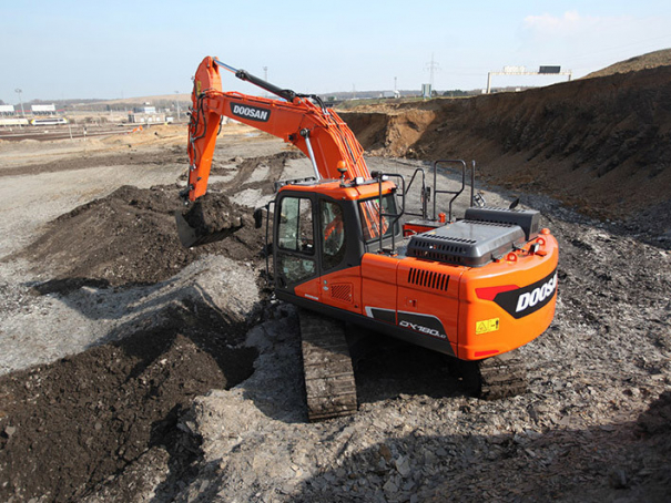 Pásová rypadla Doosan DX140LC-7 - DX180LC-5