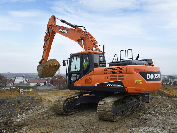 Pásová rypadla Doosan DX210LC-7 - DX350LC-7