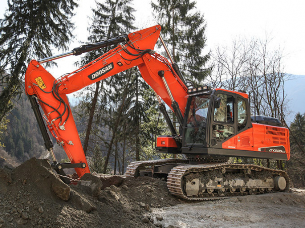 Pásová rypadla Doosan DX210LC-7 - DX350LC-7