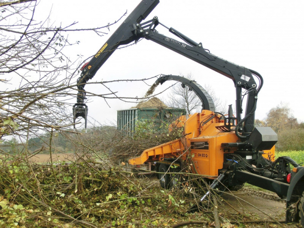 Bubnový štěpkovač Doppstadt DH 812