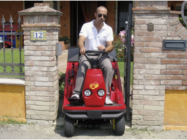 Samojízdná sekačka Gianni Ferrari GTM
