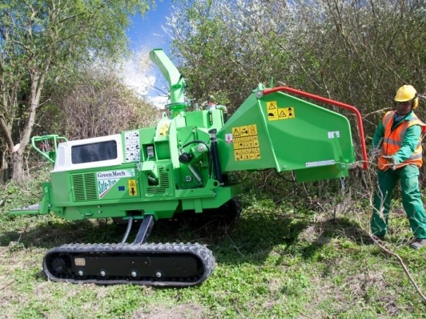 Štěpkovač GreenMech SAFE-Trak 19-28