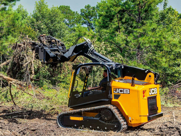 Smykem řízené pásové nakladače JCB Robot T