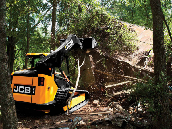 Smykem řízené pásové nakladače JCB Robot T