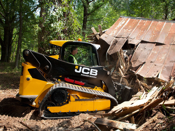 Smykem řízené pásové nakladače JCB Robot T