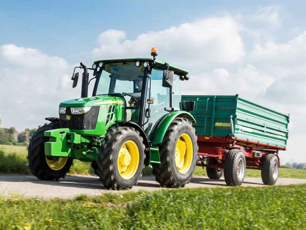 Užitkové traktory John Deere řada 5E