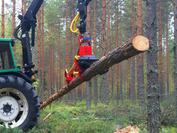 Rázová harvestorová hlavice Naarva S23C