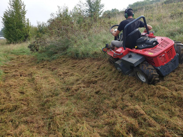 Svahový mulčovač Meccanica Benassi FOX 110 4WD