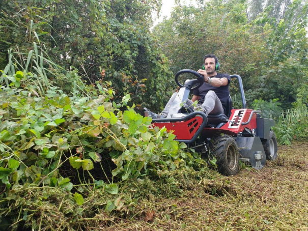 Svahový mulčovač Meccanica Benassi FOX 110 4WD