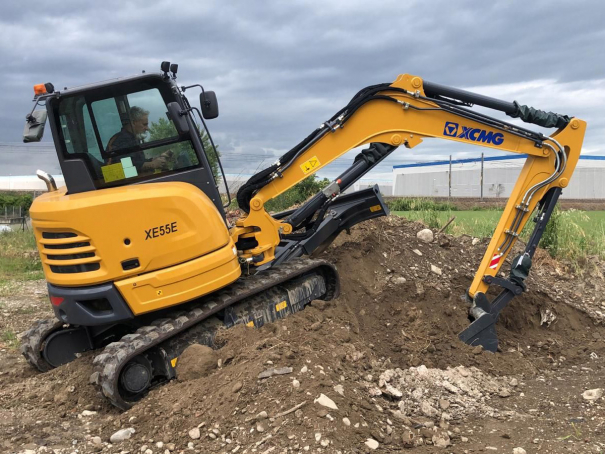 Pásové minirypadlo XCMG XE55E