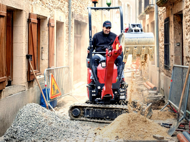 Mikrorypadlo Yanmar SV10
