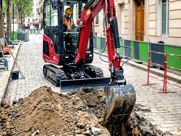 Minirypadlo Yanmar SV20VT