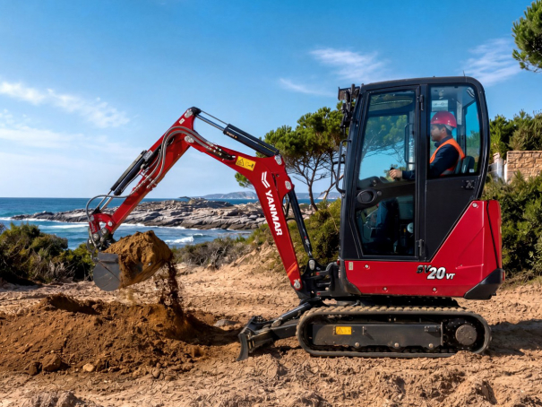 Minirypadlo Yanmar SV20VT