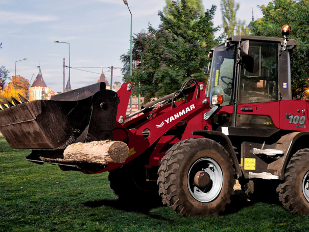 Kolový nakladač Yanmar V100