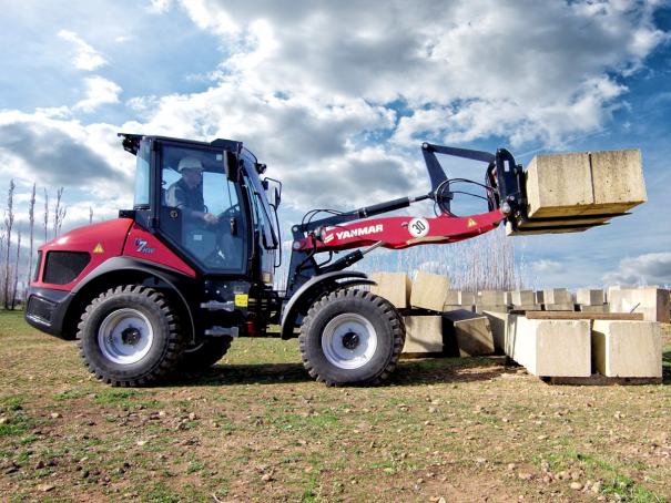 Kolový nakladač Yanmar V7