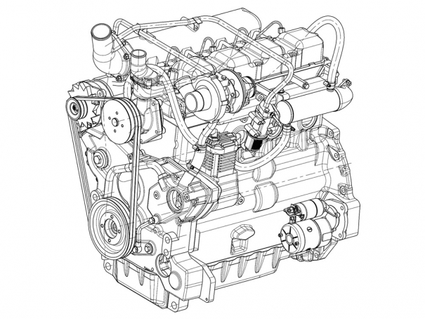 Motor Zetor Z 1006