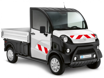 Užitkové vozidlo Aixam e-Truck sklopná korba