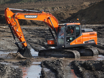 Pásová rypadla Doosan DX140LC-7 - DX180LC-5