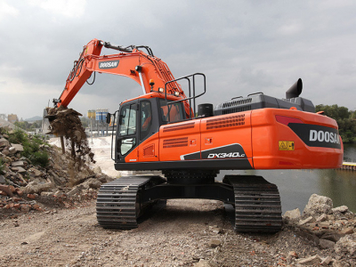 Pásová rypadla Doosan DX210LC-7 - DX350LC-7