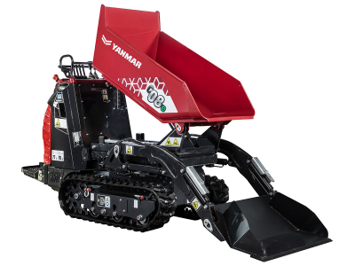 Pásový minidumper Yanmar C08e