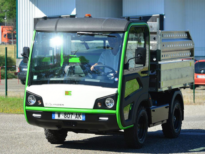 Víceúčelový nákladní elektromobil Etesia ET-LANDER