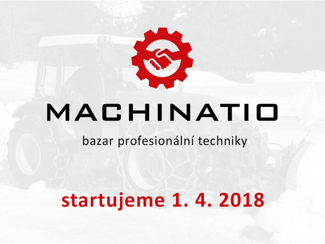 Machinatio - bazar profesionální techniky
