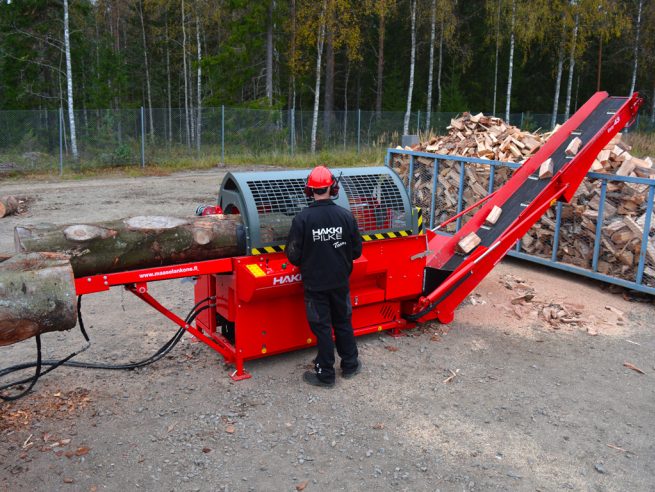 Procesory Hakki Pilke na výrobu palivového dřeva
