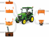 Získejte bonus na kompaktní traktor John Deere řady 2R